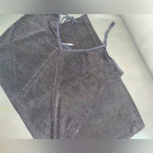 Zara light shimmer black tank top